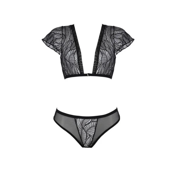Eco Leafa Bikini schwarz von Passion Eco Collection kaufen | Fesselliebe