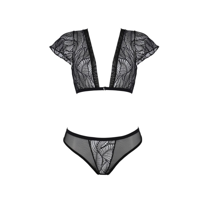 Eco Leafa Bikini Schwarz von Passion Eco Collection | Fesselliebe.de