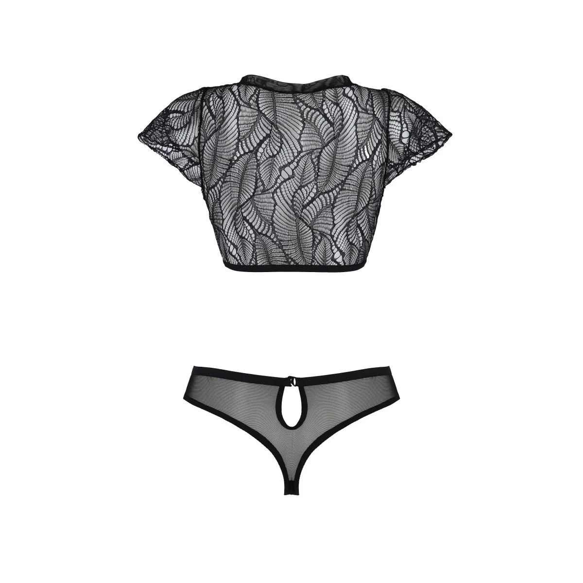 Eco Leafa Bikini schwarz von Passion Eco Collection kaufen | Fesselliebe