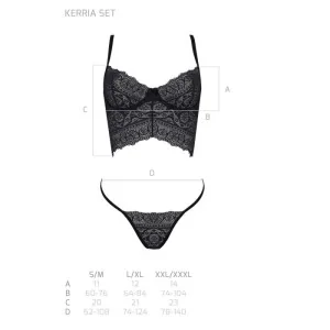 Eco Kerria 2er Set Schwarz von Passion Eco Collection