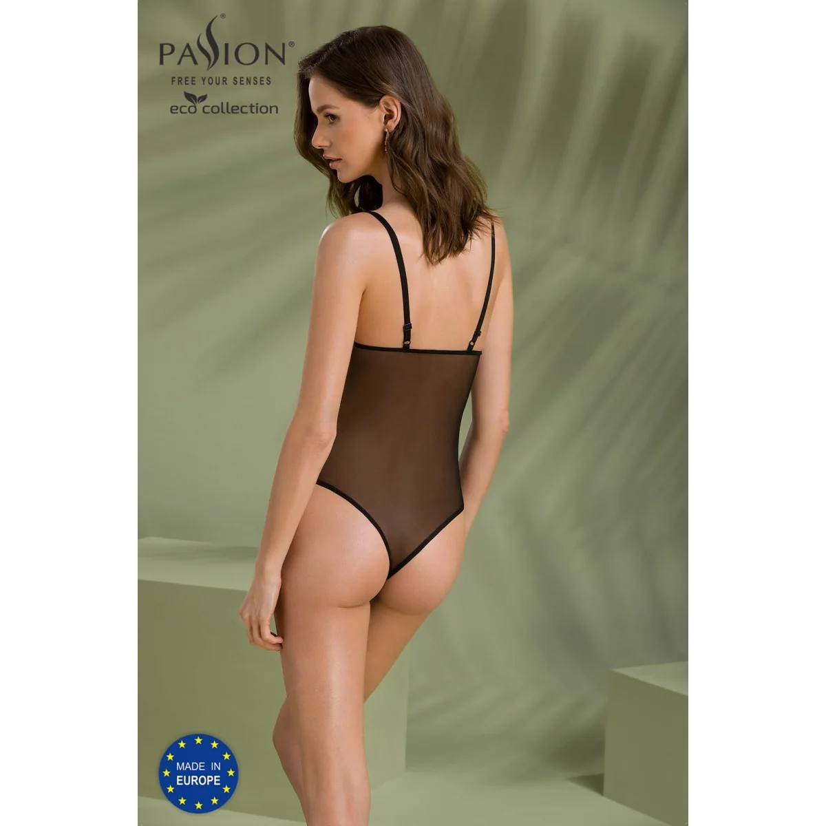 Eco Kerria Body schwarz von Passion Eco Collection kaufen | Fesselliebe