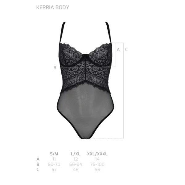Eco Kerria Body schwarz von Passion Eco Collection kaufen | Fesselliebe