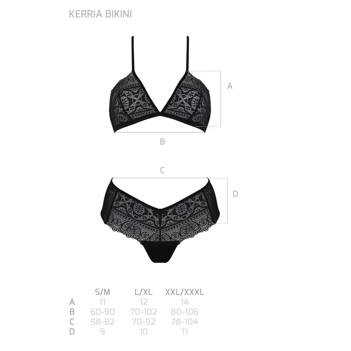 Eco Kerria Bikini schwarz von Passion Eco Collection kaufen | Fesselliebe