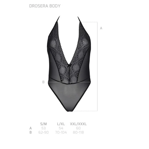 Eco Drosera Body schwarz von Passion Eco Collection kaufen | Fesselliebe