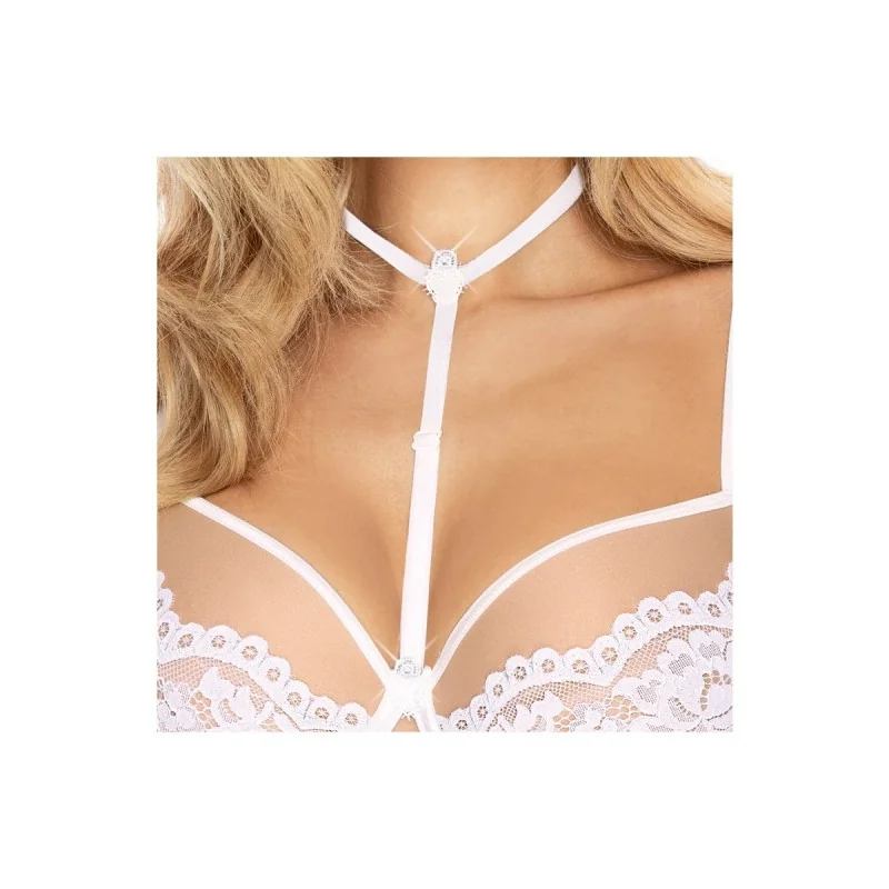 Torfi Chocker weiß von Róza kaufen | Fesselliebe