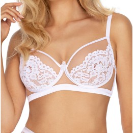 Torfi Soft-BH Weiss von Róza | Fesselliebe.de
