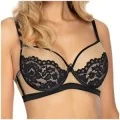 Torfi Push-Up BH Schwarz von Róza