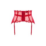 Lonesia Strumpfgürtel Rot von Obsessive | Fesselliebe.de