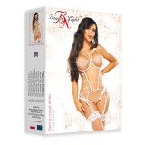 Sienna Korsett & Panty Nude-Weiss von Beauty Night Fashion | Fesselliebe.de