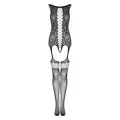 Bodystocking F236 Schwarz von Obsessive