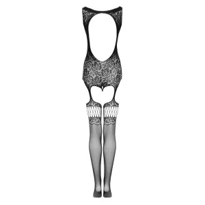 Bodystocking F236 Schwarz von Obsessive