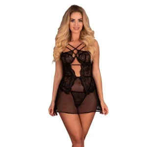 Baririn Minikleid & Tanga schwarz von LivCo Corsetti Fashion kaufen | Fesselliebe