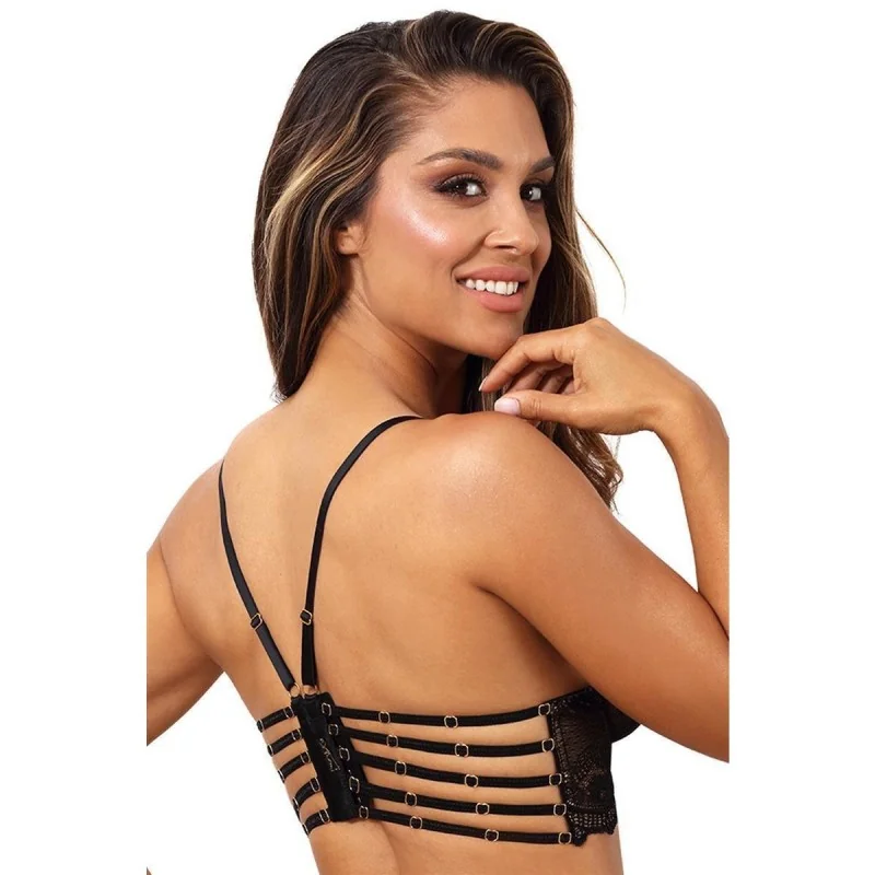 Bustier schwarz V-10081 von Axami kaufen | Fesselliebe 2