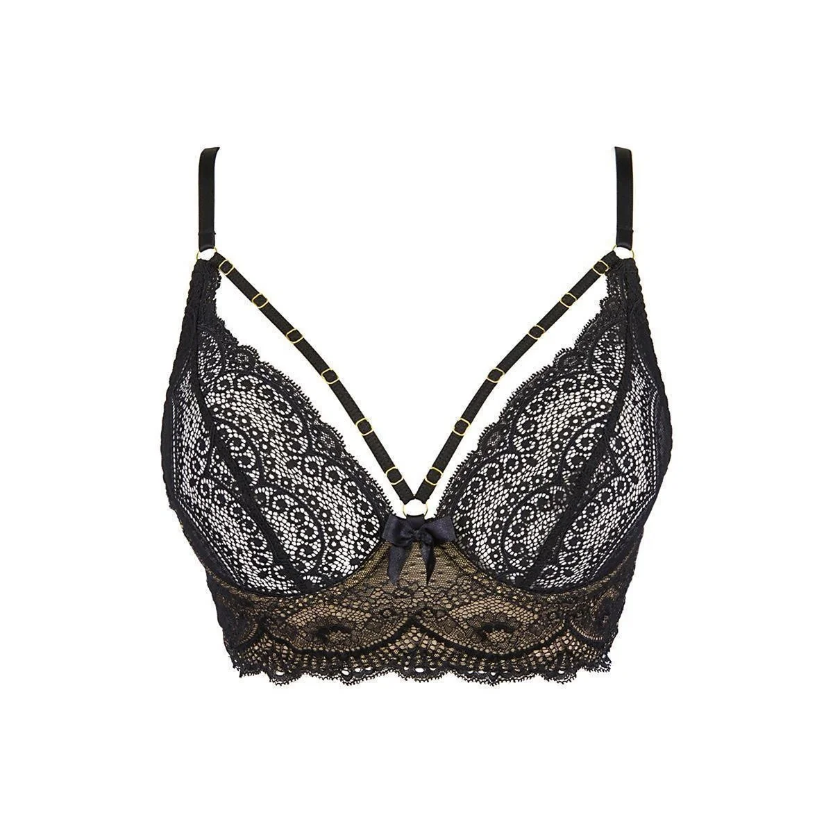 Bustier schwarz V-10081 von Axami kaufen | Fesselliebe