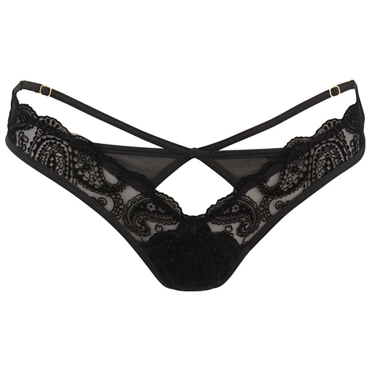 String Schwarz V-10058 von Axami | Fesselliebe.de