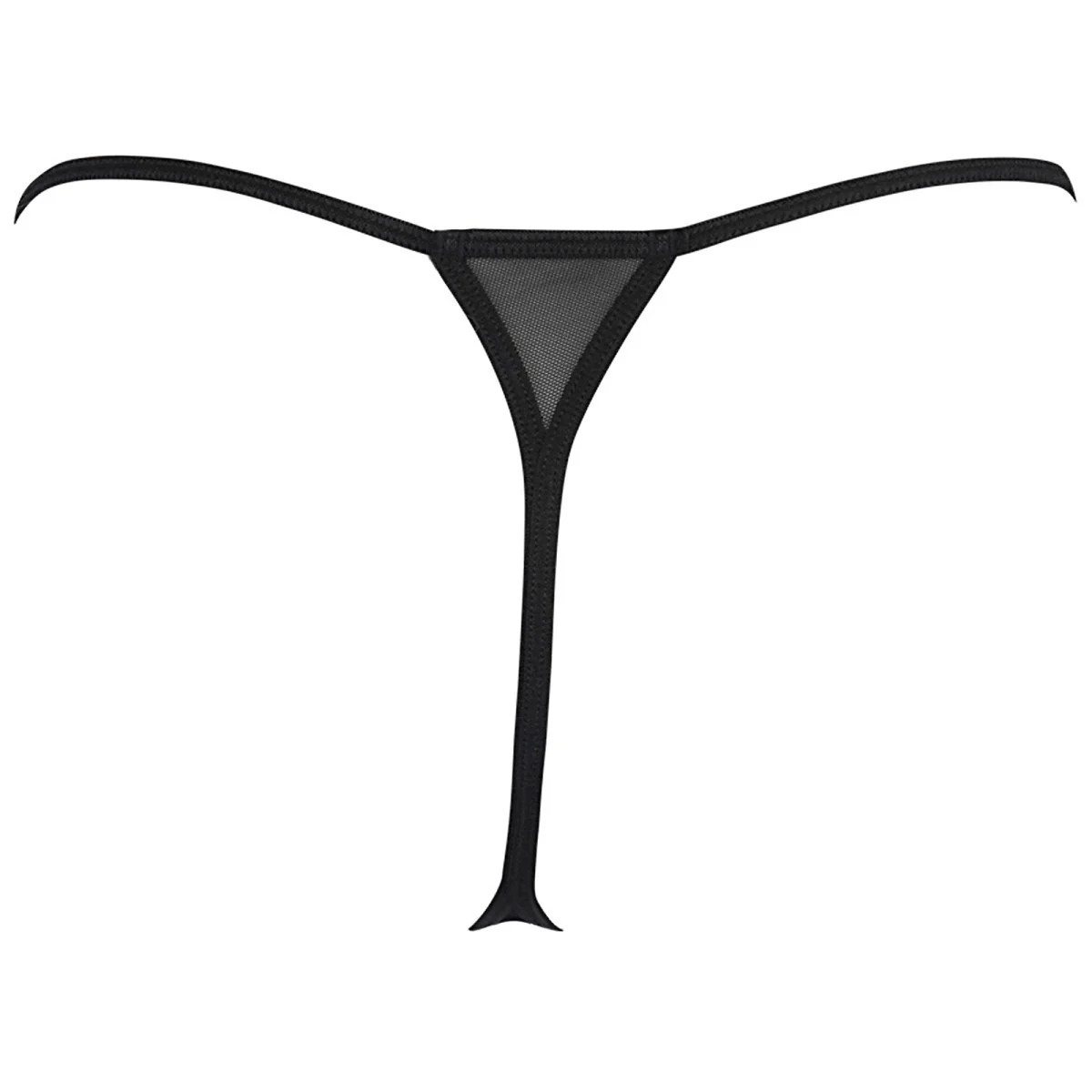 Babydoll & String schwarz-gold V-10029 von Axami kaufen | Fesselliebe