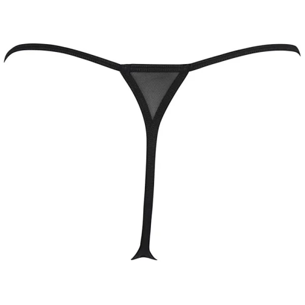 Babydoll & String schwarz-gold V-10029 von Axami kaufen | Fesselliebe