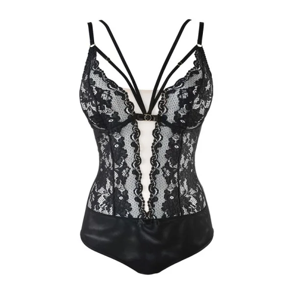 Body schwarz V-10110 von Axami kaufen | Fesselliebe