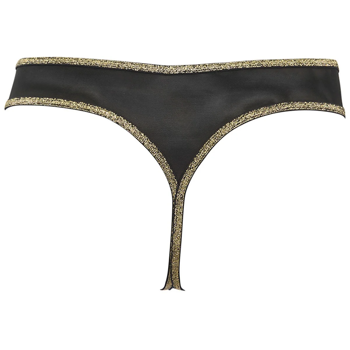 String schwarz-gold V-10108 von Axami kaufen | Fesselliebe