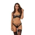 String Schwarz-Gold V-10108 von Axami