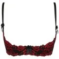 BH Schwarz-Rot mit Offenen Cups V-10011 von Axami