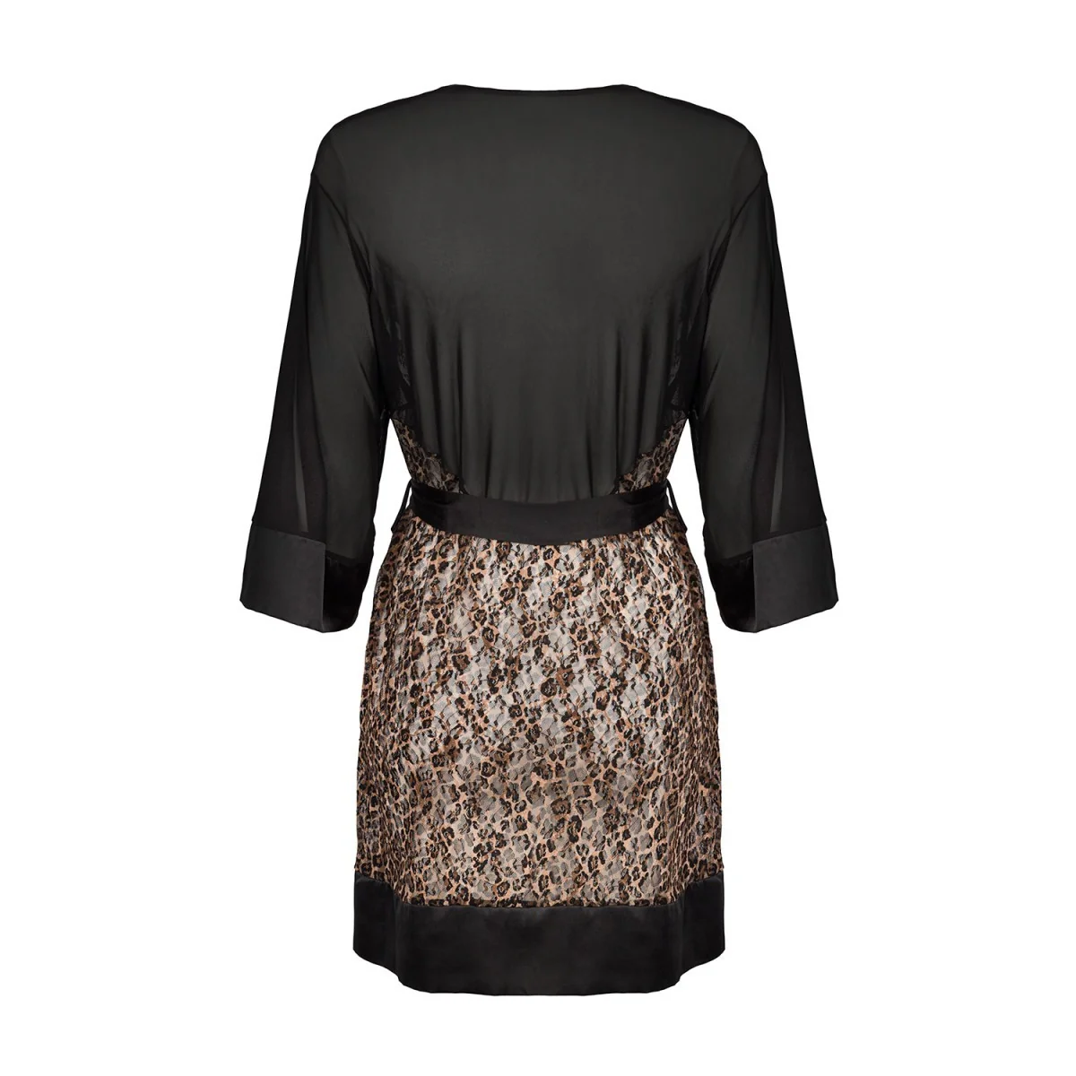 Allunes Peignoir schwarz-Leo Size Plus von Obsessive kaufen | Fesselliebe