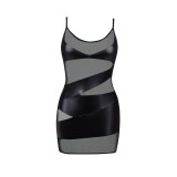 Kayla Kleid & Tanga Schwarz von Beauty Night Fashion | Fesselliebe.de