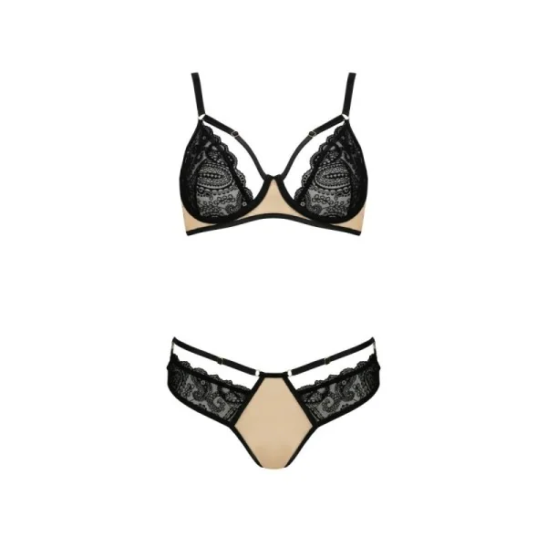 Daisy 2er Set schwarz-beige von Casmir kaufen | Fesselliebe