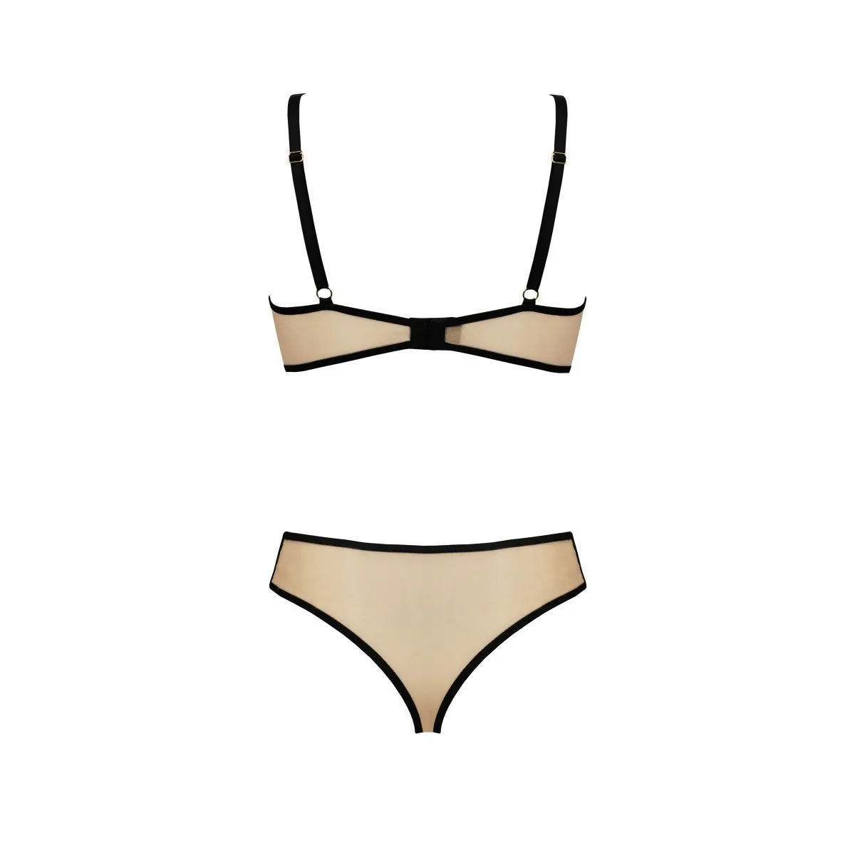 Daisy 2er Set schwarz-beige von Casmir kaufen | Fesselliebe