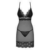 Renelia Chemise & Tanga Schwarz von Obsessive | Fesselliebe.de