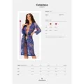 Cobaltess Peignoir Blau von Obsessive