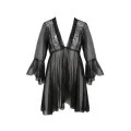 Eco Primula Peignoir Schwarz von Passion Eco Collection