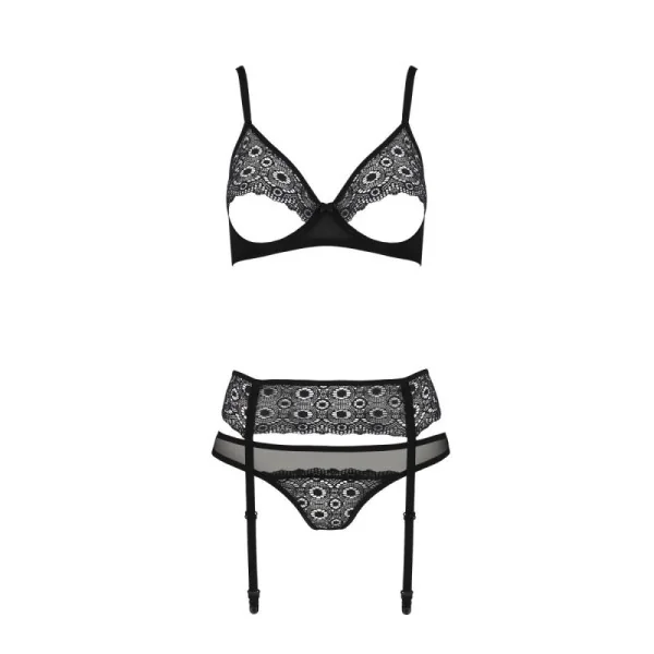 Eco Zinnia 3er Set schwarz von Passion Eco Collection kaufen | Fesselliebe