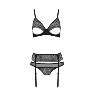 Eco Zinnia 3er Set Schwarz von Passion Eco Collection