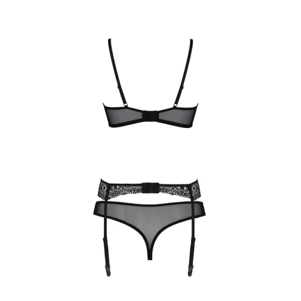 Eco Zinnia 3er Set schwarz von Passion Eco Collection kaufen | Fesselliebe