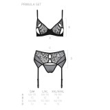Eco Primula 3er Set mit offenem BH Schwarz von Passion Eco Collection | Fesselliebe.de
