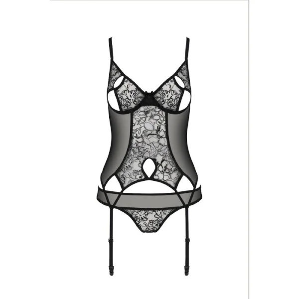 Eco Primula Korsett schwarz von Passion Eco Collection kaufen | Fesselliebe