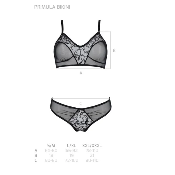 Eco Primula Bikini schwarz von Passion Eco Collection kaufen | Fesselliebe