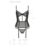Eco Varella Korsett Schwarz von Passion Eco Collection | Fesselliebe.de
