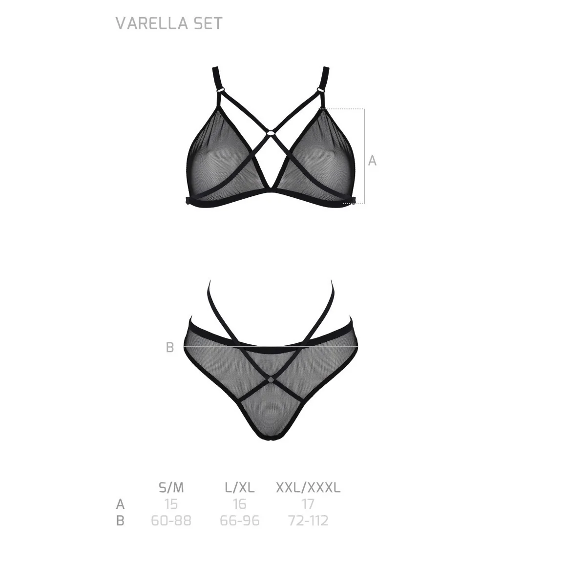 Eco Varella 2er Set schwarz von Passion Eco Collection kaufen | Fesselliebe