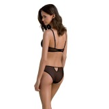 Eco Zinnia Bikini Schwarz von Passion Eco Collection | Fesselliebe.de