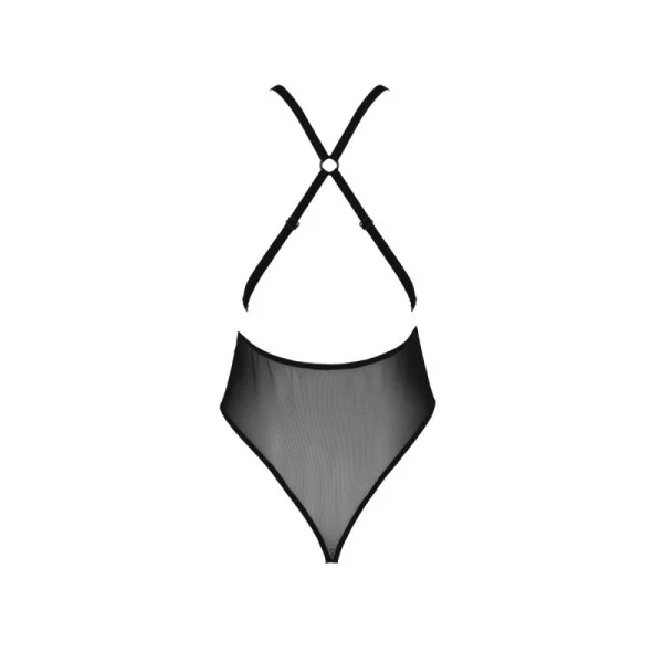 Eco Zinnia Body schwarz von Passion Eco Collection kaufen | Fesselliebe