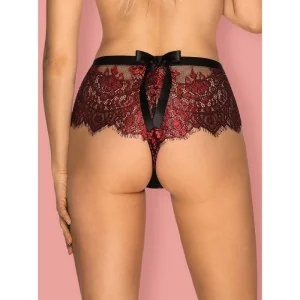Rotessia Shorties Rot von Obsessive