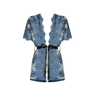 Yassmyne Peignoir Blau von Obsessive