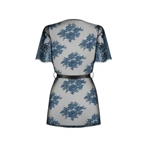 Yassmyne Peignoir Blau von Obsessive