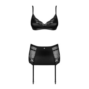 Blanita 3er Set Schwarz von Obsessive