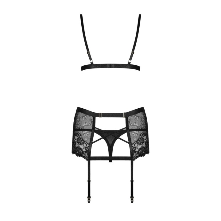 Blanita 3er Set Schwarz von Obsessive | Fesselliebe.de