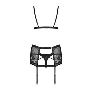 Blanita 3er Set Schwarz von Obsessive