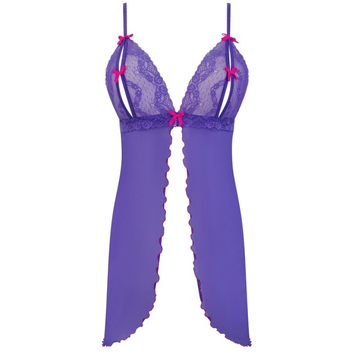 Babydoll & String Lila V-9689 von Axami | Fesselliebe.de