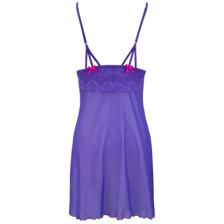 Babydoll & String Lila V-9689 von Axami | Fesselliebe.de